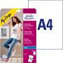 Fólia, vasalható, A4, tintasugaras nyomtatóba, világos textilhez, AVERY ZWECKFORM